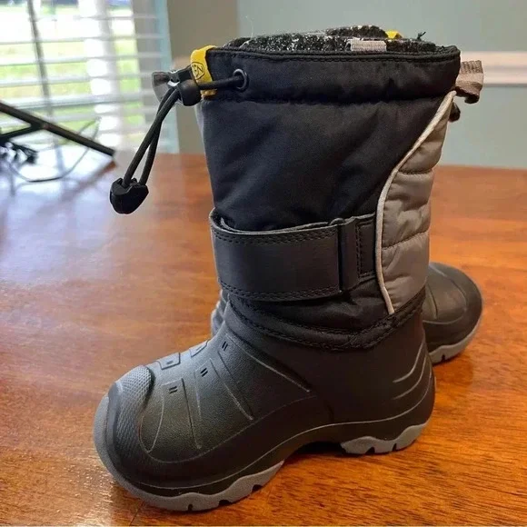 Keen Y Luni Boot II Waterproof Youth Toddler size 8 black gray - Picture 3 of 10